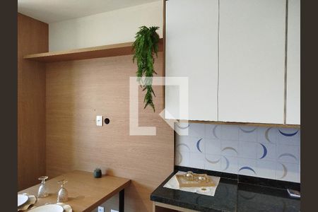 Cozinha - painel para tv de kitnet/studio à venda com 1 quarto, 26m² em Vila Matilde, São Paulo