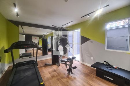 Área comum - Academia de kitnet/studio para alugar com 1 quarto, 18m² em Vila Ema, São Paulo
