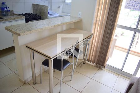 Sala/Cozinha de apartamento para alugar com 1 quarto, 47m² em Subsetor Sul - 7 (s-7), Ribeirão Preto