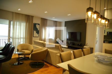 Sala de apartamento à venda com 2 quartos, 93m² em Baeta Neves, São Bernardo do Campo