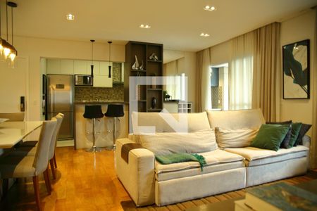 Sala de apartamento à venda com 2 quartos, 93m² em Baeta Neves, São Bernardo do Campo