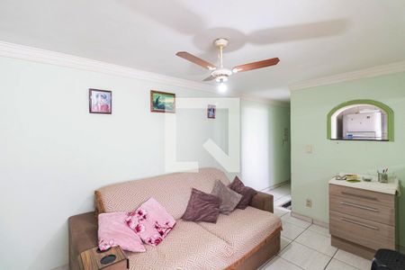 Sala de apartamento à venda com 2 quartos, 77m² em Cidade Antônio Estêvão de Carvalho, São Paulo