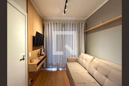 Sala de apartamento à venda com 1 quarto, 33m² em Campo Belo, São Paulo