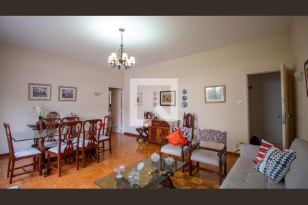Sala de apartamento à venda com 3 quartos, 120m² em Tijuca, Rio de Janeiro