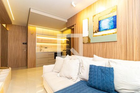 Sala de apartamento à venda com 1 quarto, 42m² em Consolação, São Paulo