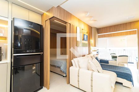 Sala de apartamento à venda com 1 quarto, 42m² em Consolação, São Paulo