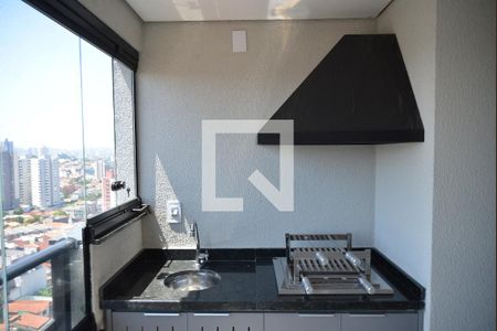 Varanda gourmet de apartamento para alugar com 2 quartos, 64m² em Parque das Nações, Santo André