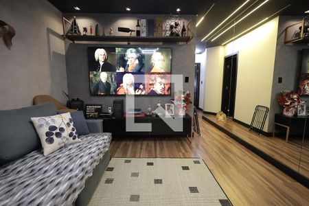 Sala de apartamento à venda com 2 quartos, 49m² em Vila Leopoldina, Santo André