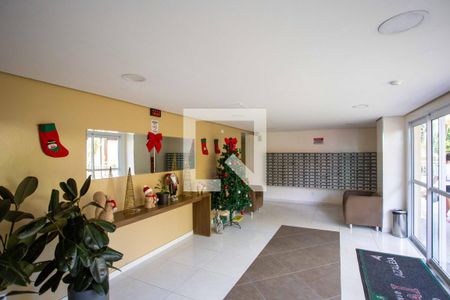 Hall social de apartamento à venda com 2 quartos, 44m² em Canhema, Diadema