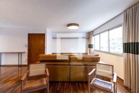 Sala de apartamento à venda com 3 quartos, 130m² em Santa Cecilia, São Paulo