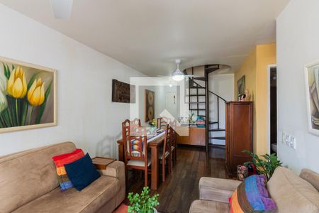 Sala de apartamento à venda com 3 quartos, 210m² em Grajaú, Rio de Janeiro