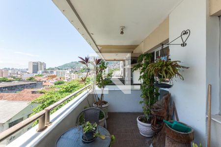 Varanda da Sala de apartamento à venda com 3 quartos, 210m² em Grajaú, Rio de Janeiro