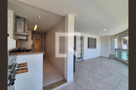 Varanda da Sala de apartamento à venda com 4 quartos, 316m² em Recreio dos Bandeirantes, Rio de Janeiro