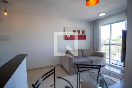 Sala de apartamento para alugar com 2 quartos, 49m² em Jardim Goncalves, Sorocaba