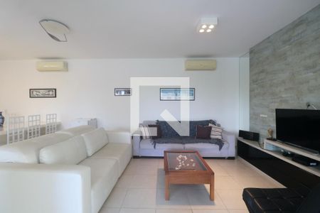 Sala de apartamento para alugar com 4 quartos, 158m² em Parque Enseada, Guarujá
