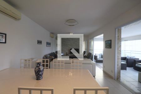 Sala de apartamento para alugar com 4 quartos, 158m² em Parque Enseada, Guarujá