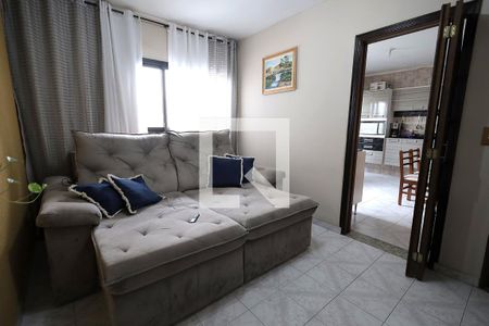 Sala de apartamento à venda com 2 quartos, 62m² em Vila Homero Thon, Santo André