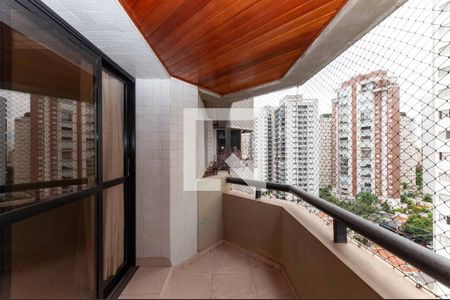 Varanda da Sala de apartamento para alugar com 4 quartos, 105m² em Perdizes, São Paulo