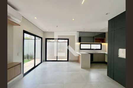 Sala de casa de condomínio à venda com 3 quartos, 173m² em Parque Taquaral, Campinas