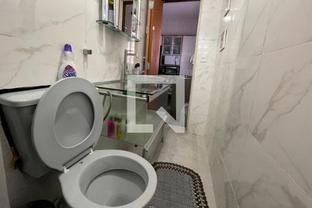 Banheiro de casa para alugar com 2 quartos, 70m² em Vila Bela Vista (zona Norte), São Paulo