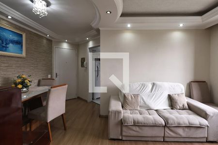 Sala de apartamento à venda com 3 quartos, 60m² em Parque Marajoara, Santo André