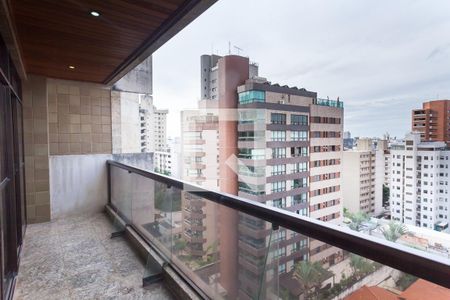 Varanda da Sala de apartamento à venda com 5 quartos, 318m² em Carmo, Belo Horizonte