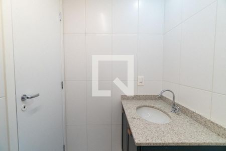 Banheiro de kitnet/studio para alugar com 1 quarto, 25m² em Vila Clementino, São Paulo