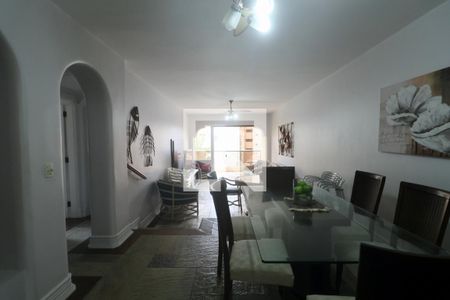 Sala de apartamento para alugar com 4 quartos, 120m² em Balneario Cidade Atlantica, Guarujá