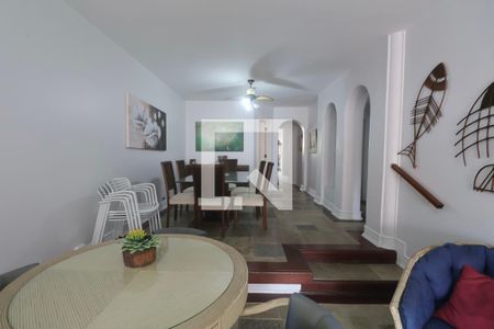 Sala de apartamento para alugar com 4 quartos, 120m² em Balneario Cidade Atlantica, Guarujá