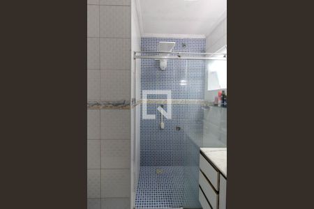 Banheiro do Quarto 1 Suíte de casa de condomínio à venda com 3 quartos, 125m² em Vila Bremen, Guarulhos