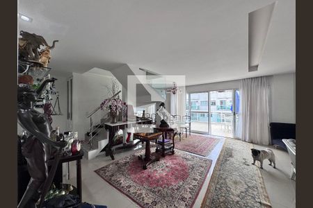 Sala de apartamento para alugar com 3 quartos, 360m² em Recreio dos Bandeirantes, Rio de Janeiro