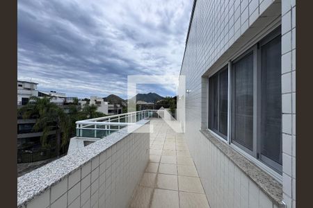 Varanda / Terraço de apartamento para alugar com 3 quartos, 360m² em Recreio dos Bandeirantes, Rio de Janeiro