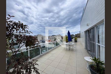 Varanda / Terraço de apartamento para alugar com 3 quartos, 360m² em Recreio dos Bandeirantes, Rio de Janeiro