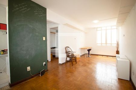 Sala de apartamento à venda com 1 quarto, 45m² em Pinheiros, São Paulo