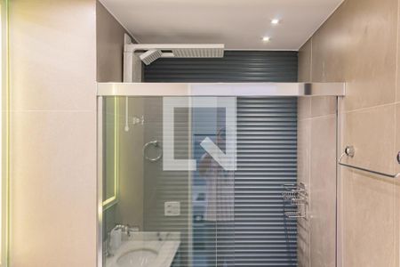 Banheiro Social de kitnet/studio para alugar com 1 quarto, 26m² em Pompeia, São Paulo