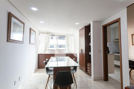 Sala de Jantar de apartamento à venda com 3 quartos, 87m² em Vila da Serra, Nova Lima