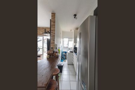 Sala/Cozinha/Área de Serviço  de apartamento à venda com 2 quartos, 47m² em Jardim Castelo, São Paulo