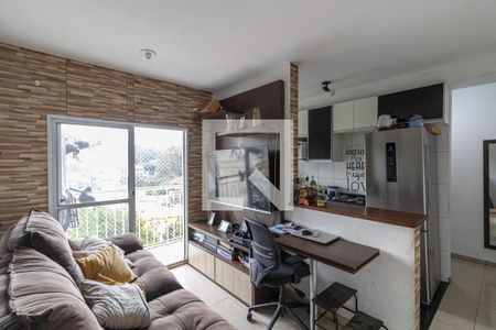 Sala/Cozinha/Área de Serviço de apartamento à venda com 2 quartos, 47m² em Jardim Castelo, São Paulo