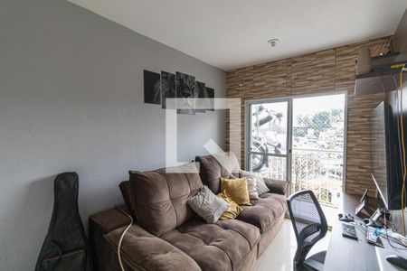 Sala/Cozinha/Área de Serviço  de apartamento à venda com 2 quartos, 47m² em Jardim Castelo, São Paulo