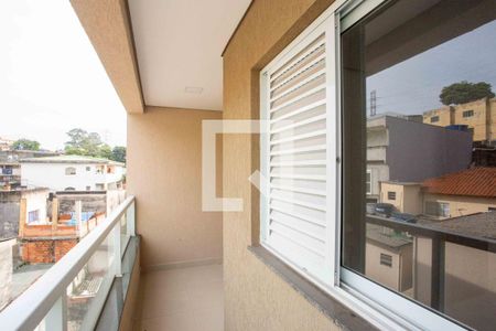 Varanda de apartamento à venda com 2 quartos, 45m² em Centro, Diadema