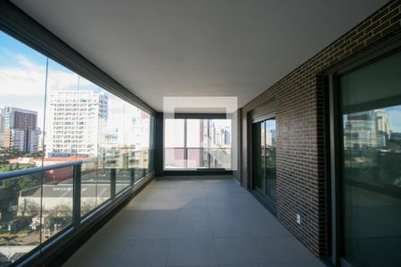 Varanda Gourmet da Sala e Suíte 3 de apartamento à venda com 3 quartos, 130m² em Pinheiros, São Paulo