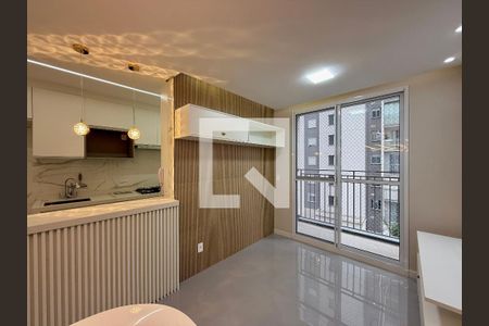 Sala de apartamento para alugar com 2 quartos, 41m² em Santo Amaro, São Paulo