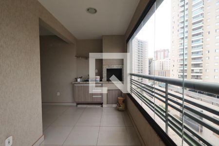 Sacada da Sala de apartamento para alugar com 3 quartos, 120m² em Jardim Botânico, Ribeirão Preto