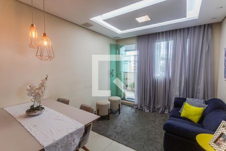 Sala de apartamento à venda com 3 quartos, 135m² em Sagrada Família, Belo Horizonte