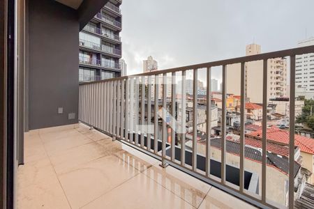 Varanda de kitnet/studio para alugar com 1 quarto, 24m² em Vila Mariana, São Paulo
