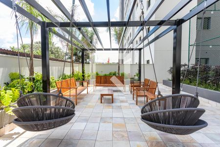 Área comum - Churrasqueira de apartamento para alugar com 2 quartos, 40m² em Centro, Diadema