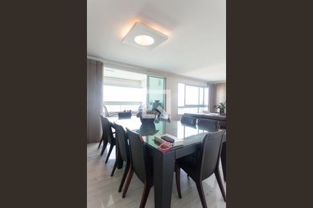 Sala de Jantar de apartamento à venda com 4 quartos, 200m² em Vila da Serra, Nova Lima