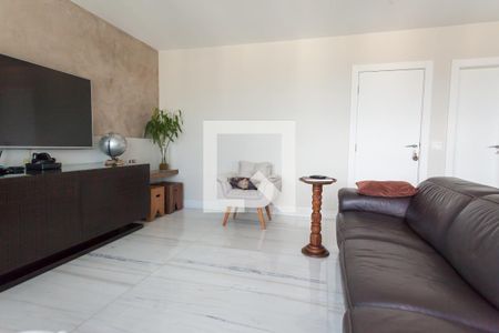 Sala de TV de apartamento à venda com 4 quartos, 200m² em Vila da Serra, Nova Lima