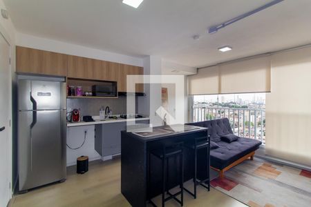 Sala/Cozinha de apartamento à venda com 1 quarto, 31m² em Vila Santa Clara, São Paulo