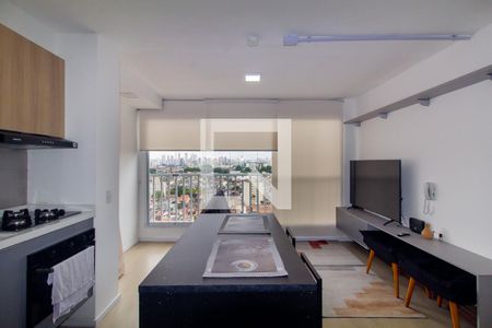 Sala/Cozinha de apartamento à venda com 1 quarto, 31m² em Vila Santa Clara, São Paulo